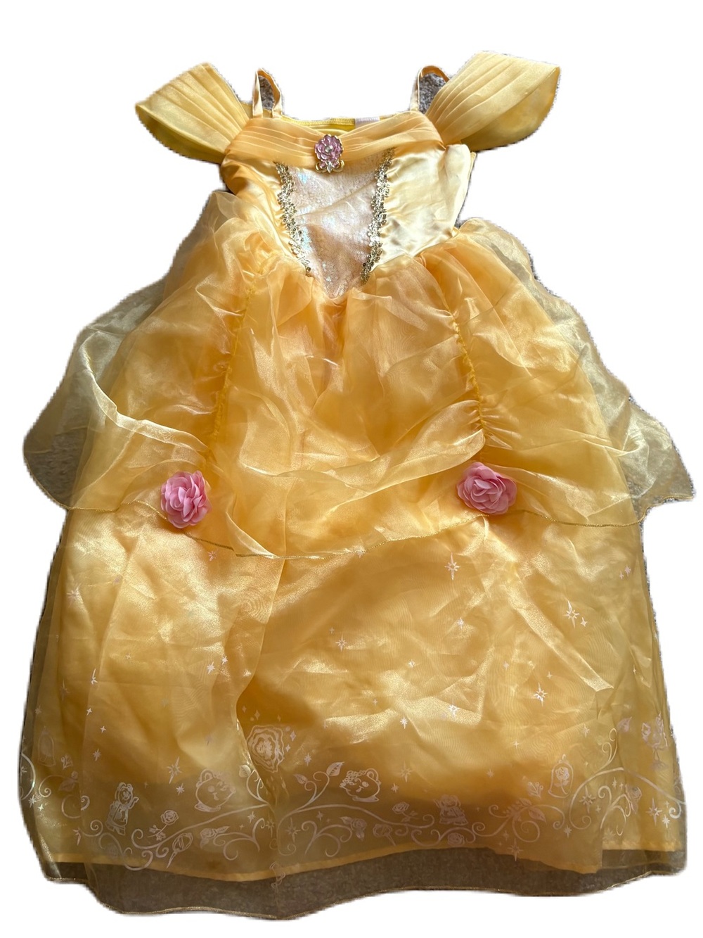 Disney Belle Gown Dress Signature Collection Sz 9 10 Halloween World Cruise Land